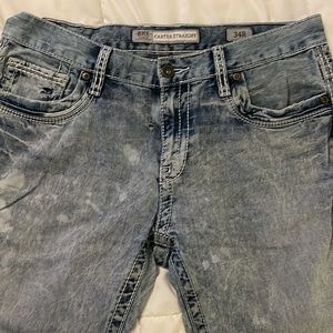 BKE Carter Straight Jeans 34R - Distressed - Buckle Jeans